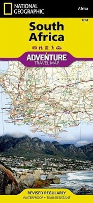 National Geographic Adventure Travel Map South Africa von National Geographic Maps